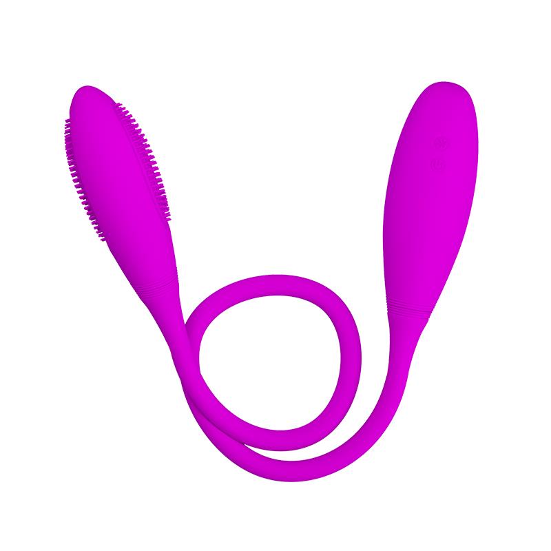 Pretty Love -värähtelevät munat, käärmemäinen, violetti