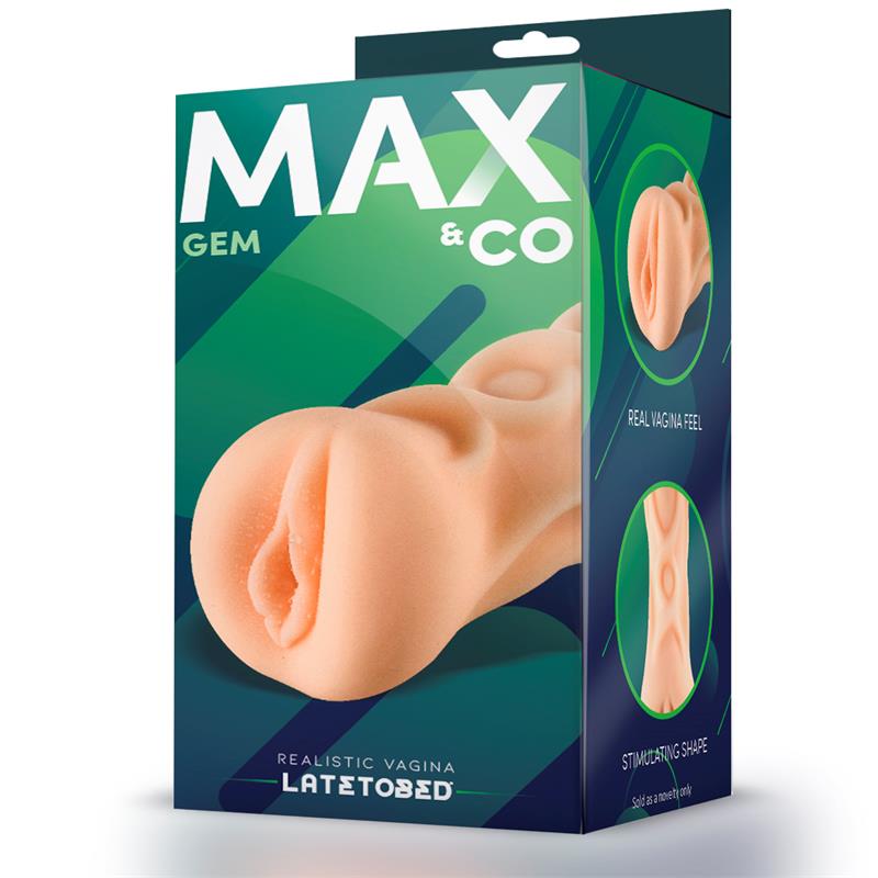 Max &amp; Co Gem Miesten masturbaattori vagina