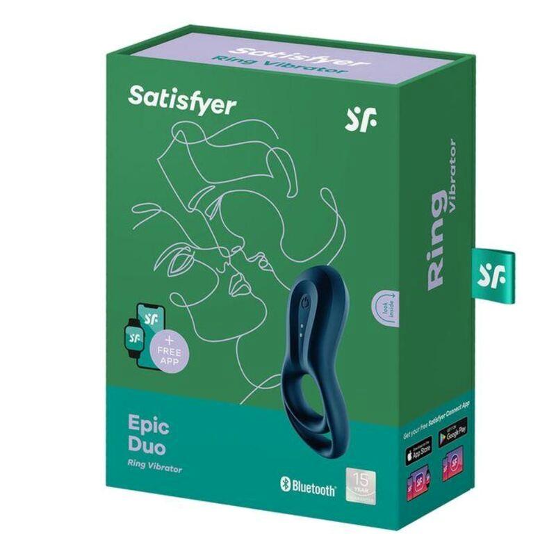 Satisfyer Penisrengas Epic Duo sovelluksella