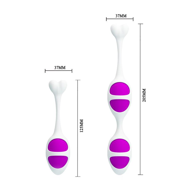Pretty Love soikeat kegel-pallot violetit
