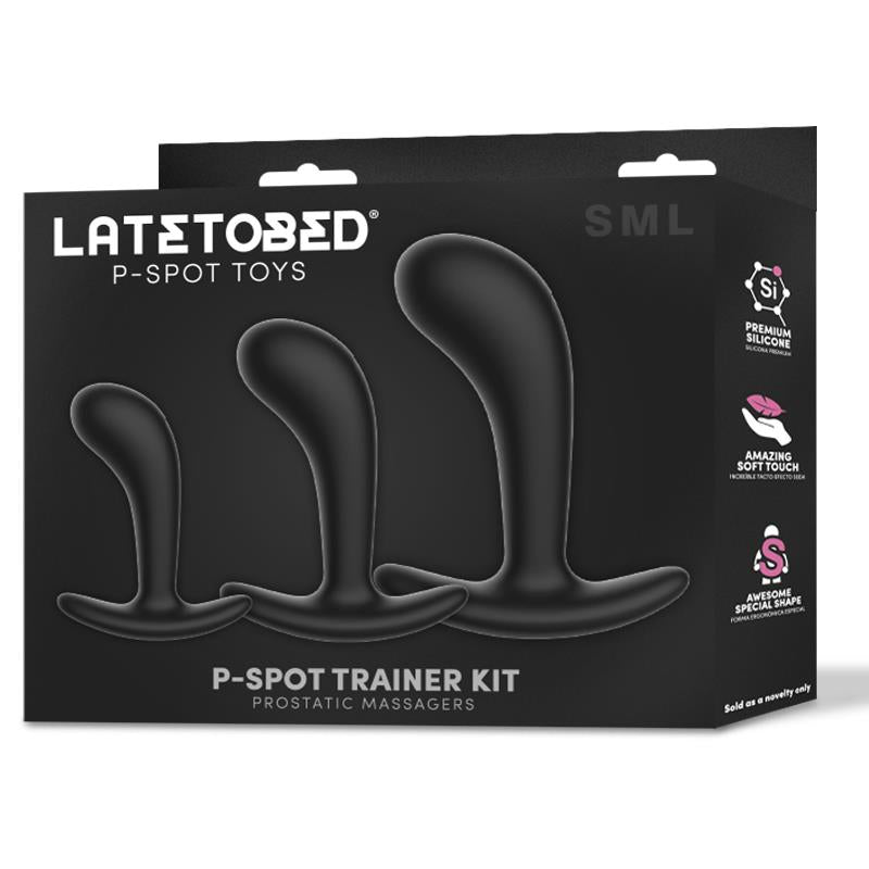 Latetobed-setti, 3 kpl P-Spot Trainer -eturauhashierontalaitteita