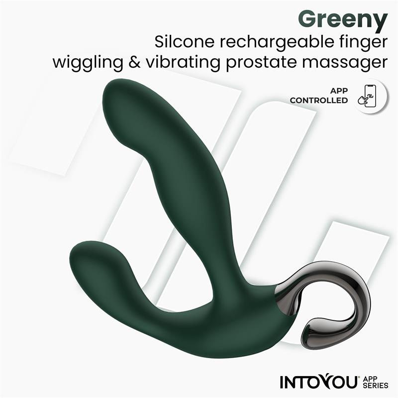 IntoYou App Series Greeny Eturauhashierontalaite Sormien Heilutuksella ja Sovelluksella