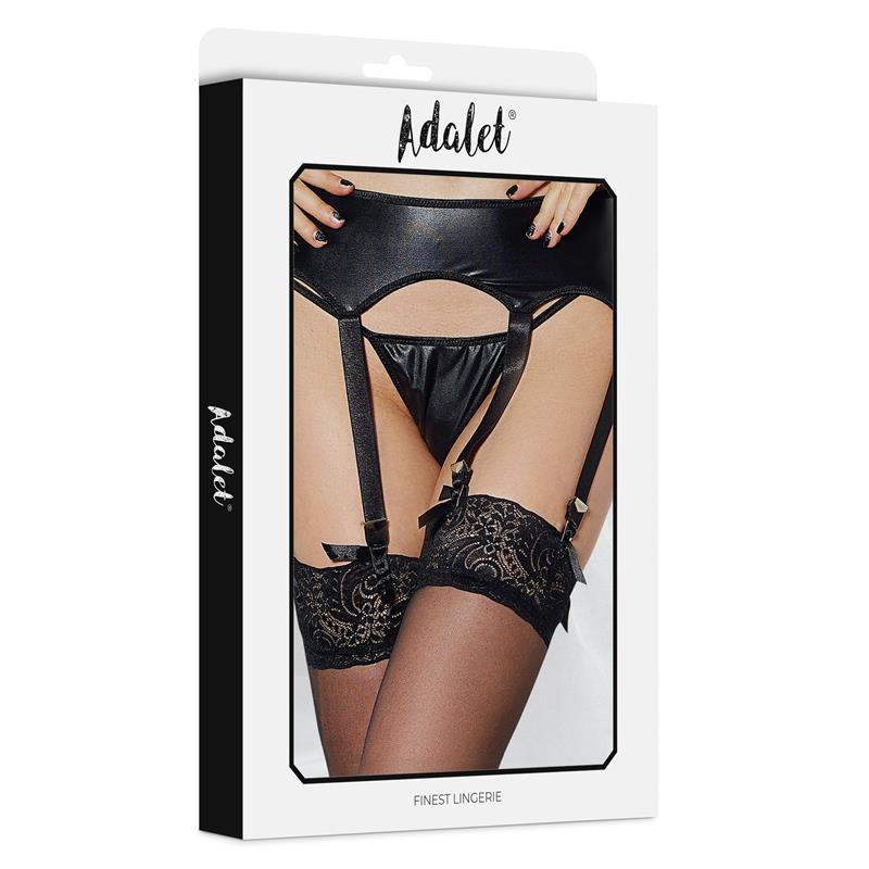Adalet Tina 3-nauhainen sukkanauha- ja stringisarja