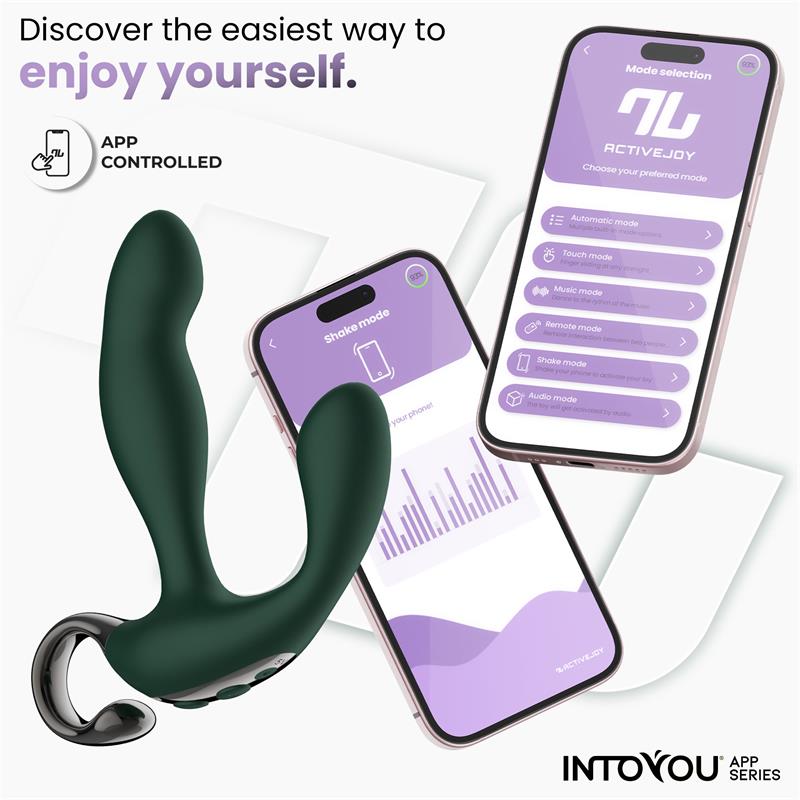IntoYou App Series Greeny Eturauhashierontalaite Sormien Heilutuksella ja Sovelluksella