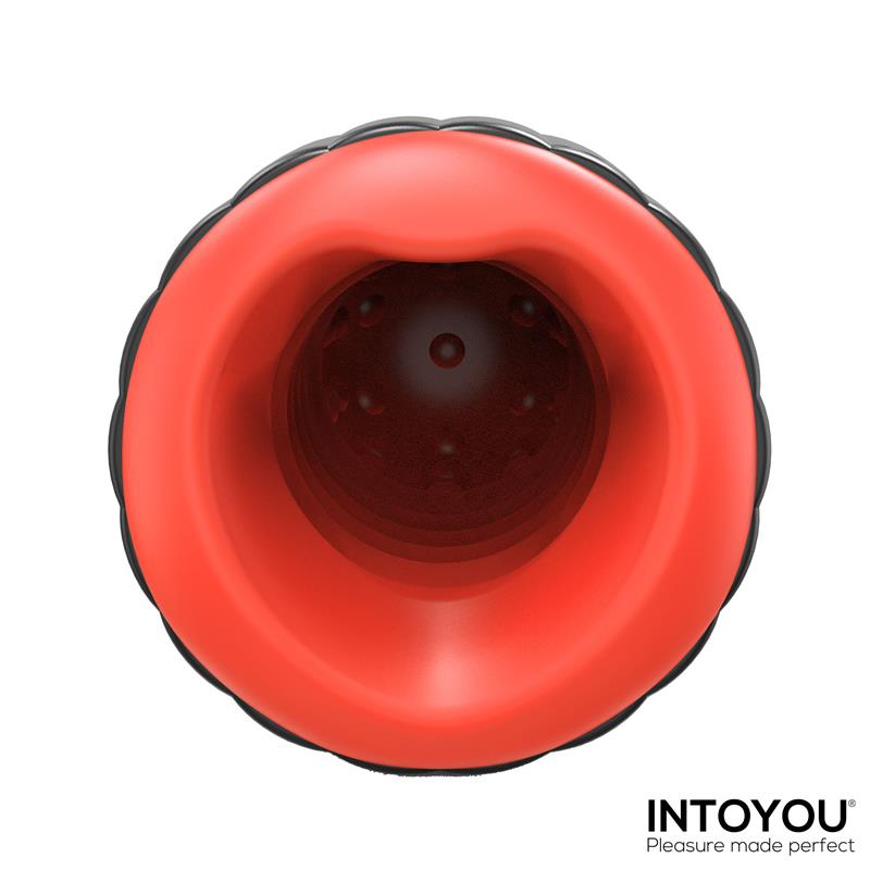 Intoyou Karter Advanced Masturbaattori, jossa on värinä, lämpö ja digitaalinen näyttö