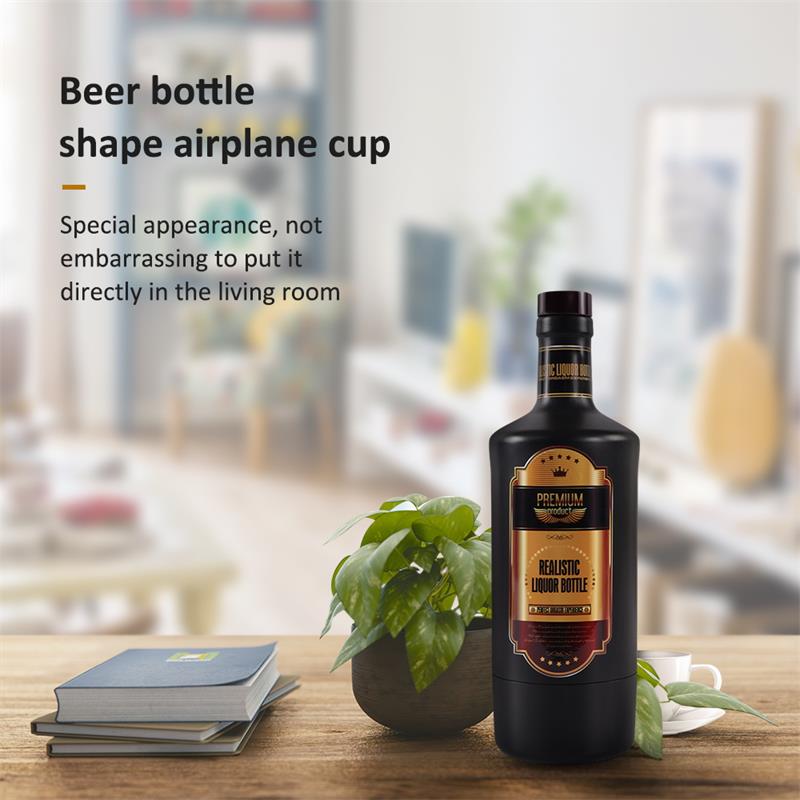 SHEQUE Mies Masturbaattori Alkoholipullo