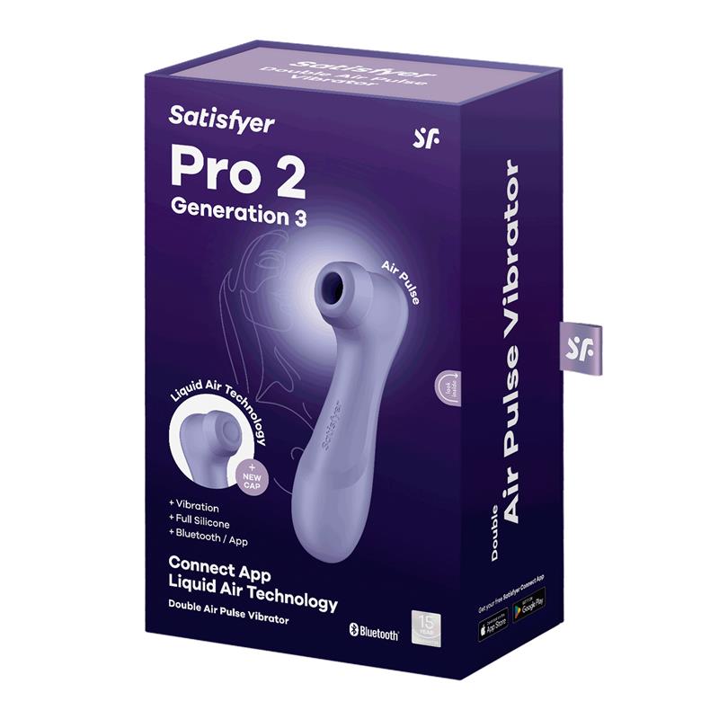 Satisfyer Pro 2 Generation 3 Liquid Air Vibrating Clitoral Stimulation