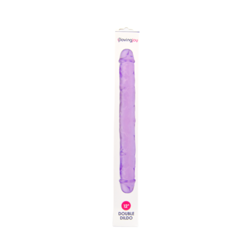 Loving Joy 12 tuuman violetti tupladildo