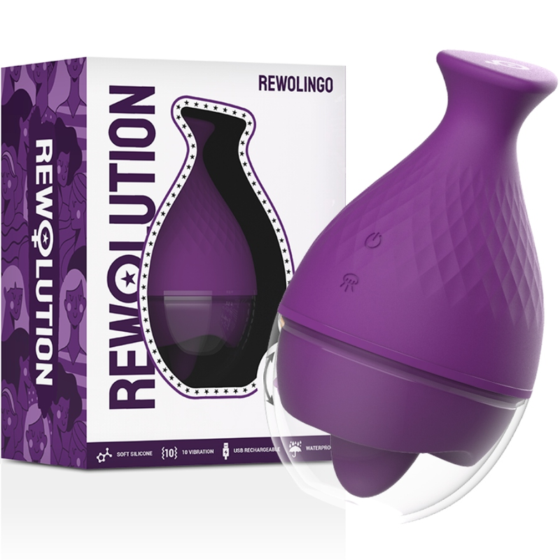 REWOLUTION - REWOLINGO VIBRAATTORI KIELELLÄ
