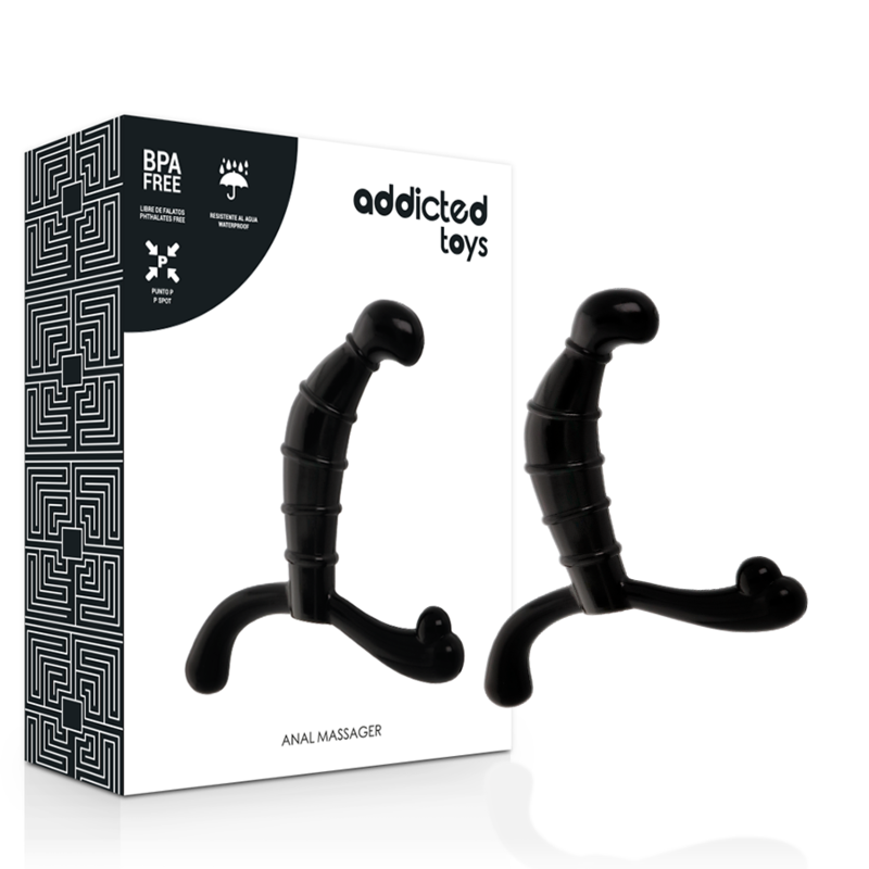 Addicted Toys - Eturauhasen Anaalinautinto Musta