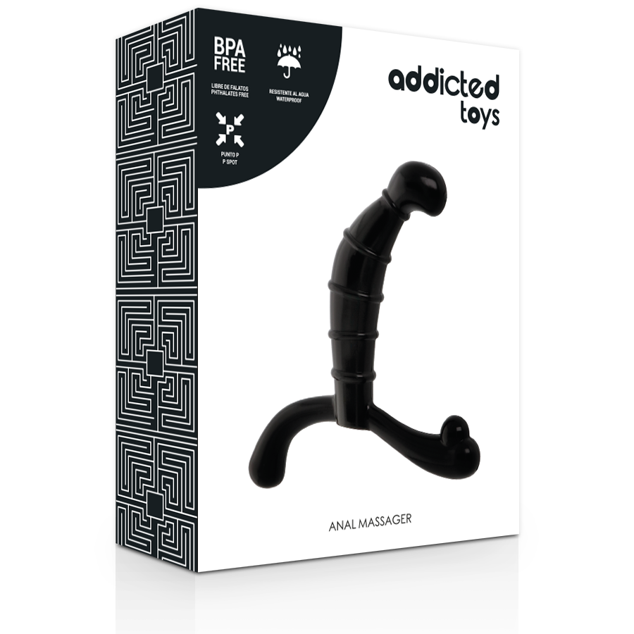 Addicted Toys - Eturauhasen Anaalinautinto Musta