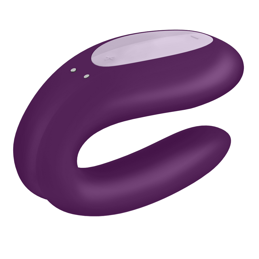 SATISFYER - KAKSINKERTAINEN ILO CON-SOVELLUS VIOLETTI