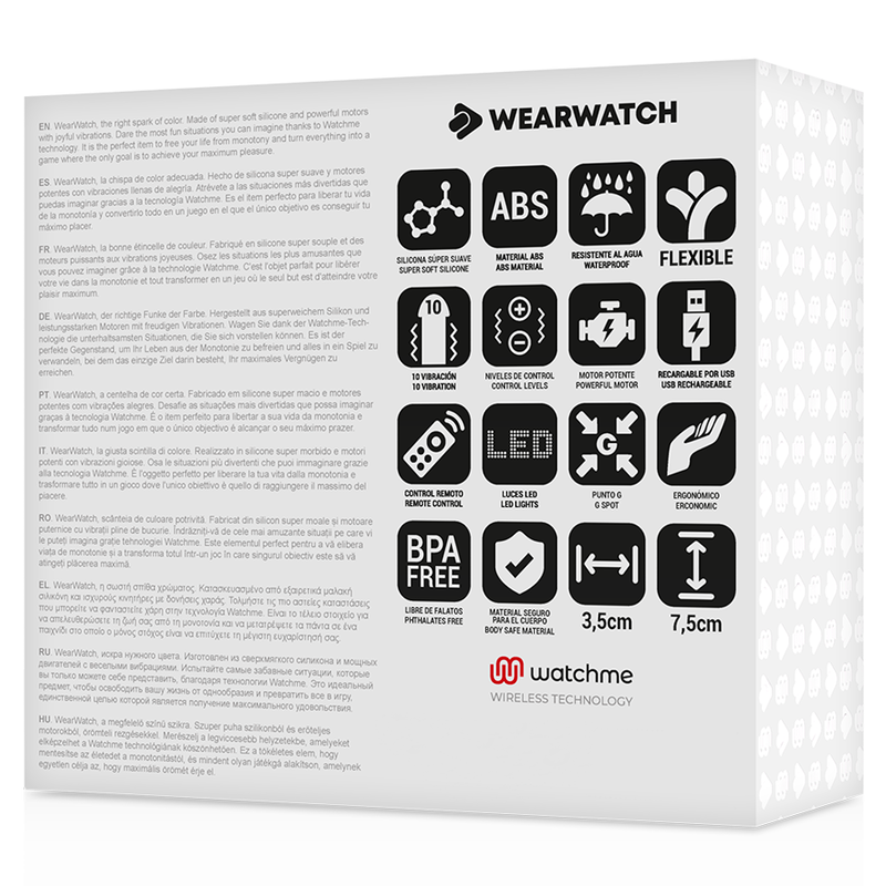 WEARWATCH - EGG-KAUKOSÄÄTIMETEKNOLOGIA WATCHME MERIVESI