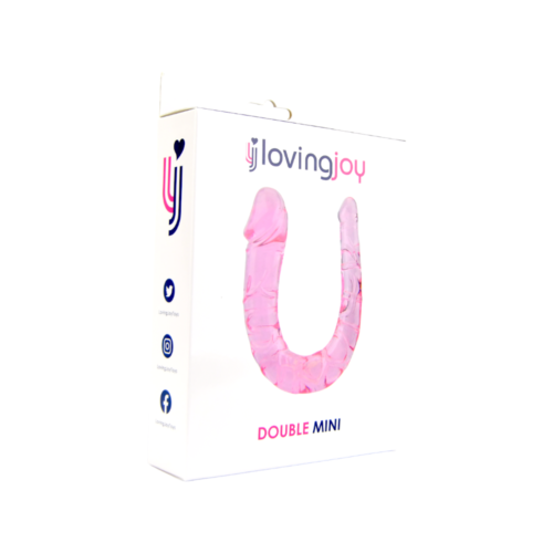 Loving Joy -tuplaminidildo pinkki