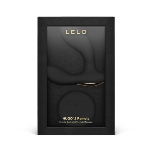 LELO Hugo 2 kauko-ohjattava eturauhashieroja musta