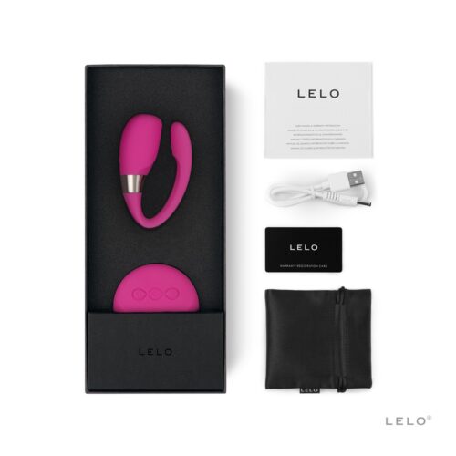 LELO Tiani 3 Pariskunnan Hierontalaite Kirsikanpunainen